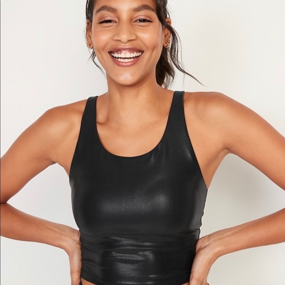 Powersoft adjustable longline sports bra.